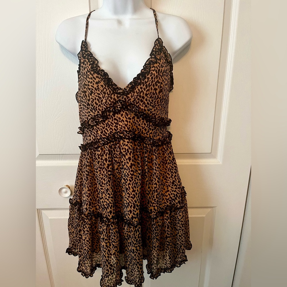 Nordstrom leopard/ Cheetah Dress